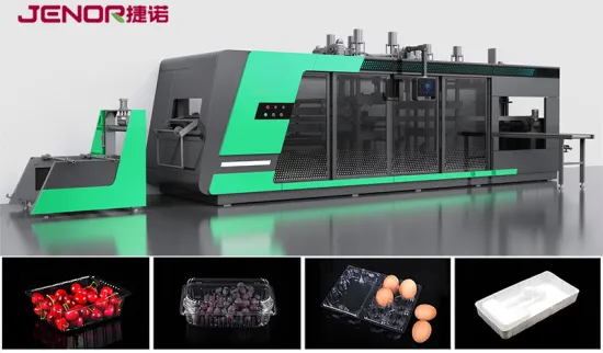 JN-730-610-4 All Servo Motor Multi-Stations Thermoforming Machine