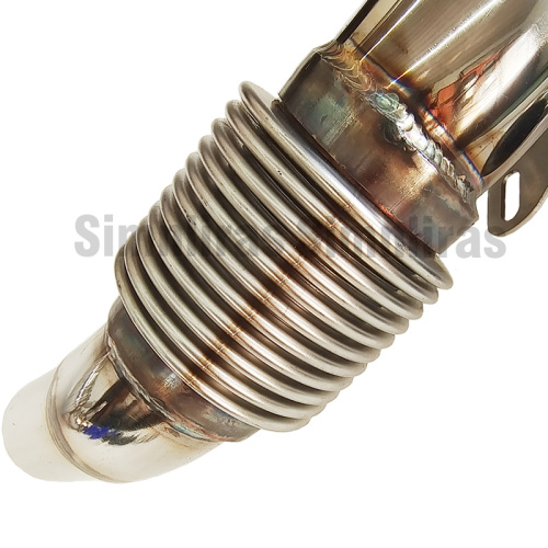 Scarico sportivo 1998-2004 per Porsche 911 996 Carrera Silenziatori con valvola (silenziatori)