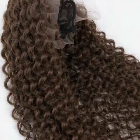 Light Brown Straight Lace Front Wig