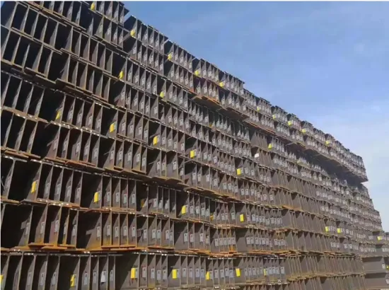 Welded Carbon Steel H-Beam Building Material Galvanized H Beam