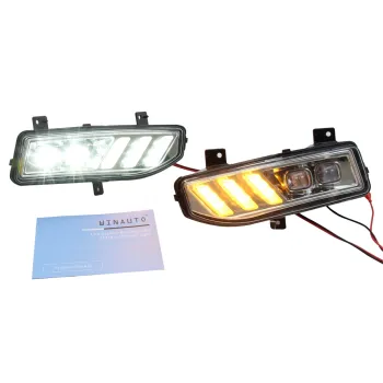 High Quality Flexible DRL Daylight Fog Lamp for Nissan Note/Versa/LEAF 2018-2020 Front Bumper Accessory