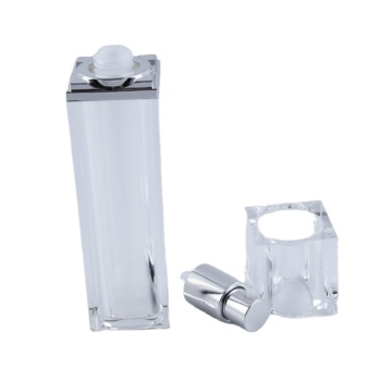 Best selling cosmetic airless pump dispenser acrylic bottle for powder