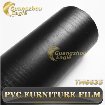 Long Durability Self Adhesive Furniture PVC Sheet Moisture-Proof Antifouling Wood Grain Printed Membrane Embossed Film