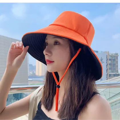 Outdoor sunscreen custom fisherman hat bucket hat