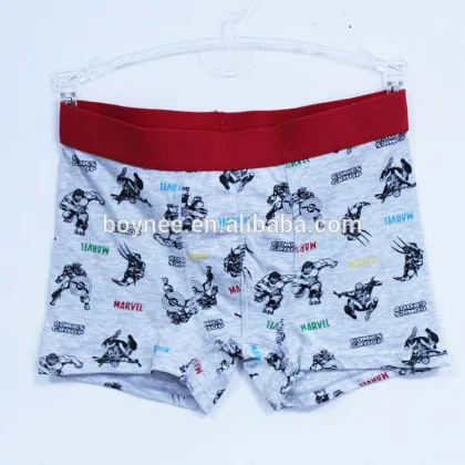 Cartoon Boy Shorts Boxer Manufacture In China OEM Children Underwear