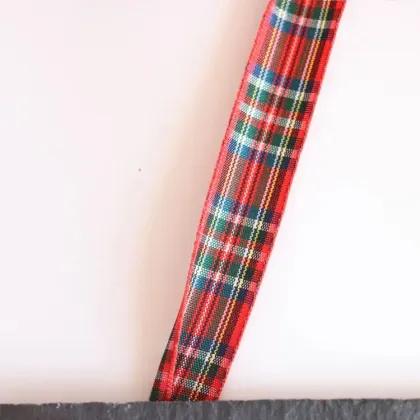 Hanging Slate Chalk Board with Silk Ribbon for Home and Wedding