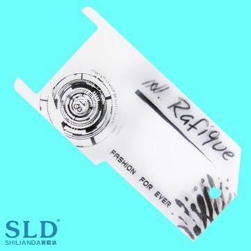 Die cut plastic 3D tag