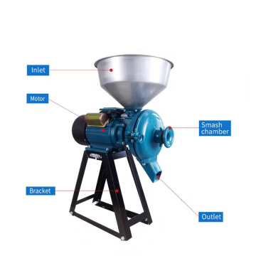 High-Quality Hot Selling Disc Mill/Electric Corn Mill Grinder/Grain Crusher Spice Crushing Machine