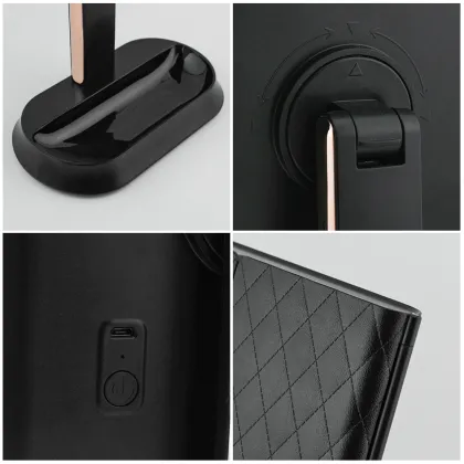 Rechargeable Makeup Mirror LED Trifold Mirror