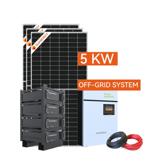 10KW Off Grid Solar System with 5KW Capacity - Complete Commercial Residential Package Price