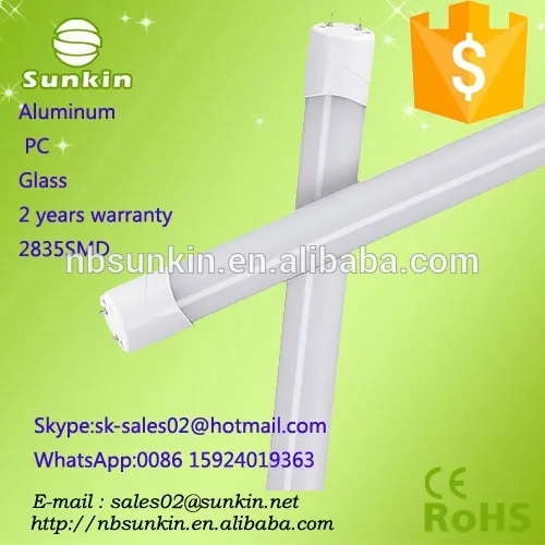 Best Sell Good Quality Lighting products LED Tube T5 LED Tube T8 LED Tube from Ningbo Sunkin