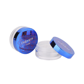 Custom Clear Makeup Jar Loose Powder Compact Case