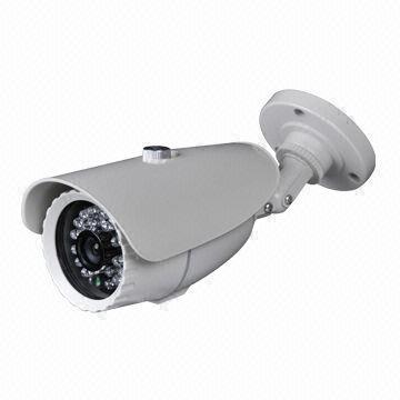 1/3-inch HDIS CCTV Weatherproof IR Camera, 700TVL, with IR Cut Filter, 24 Pieces LED, 20m