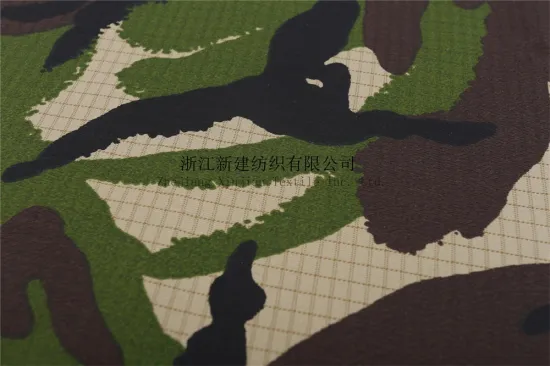 CVC Interweave Camouflage Fabric with Membrane