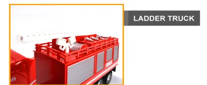 plastic fire fighter toy friction truck toy