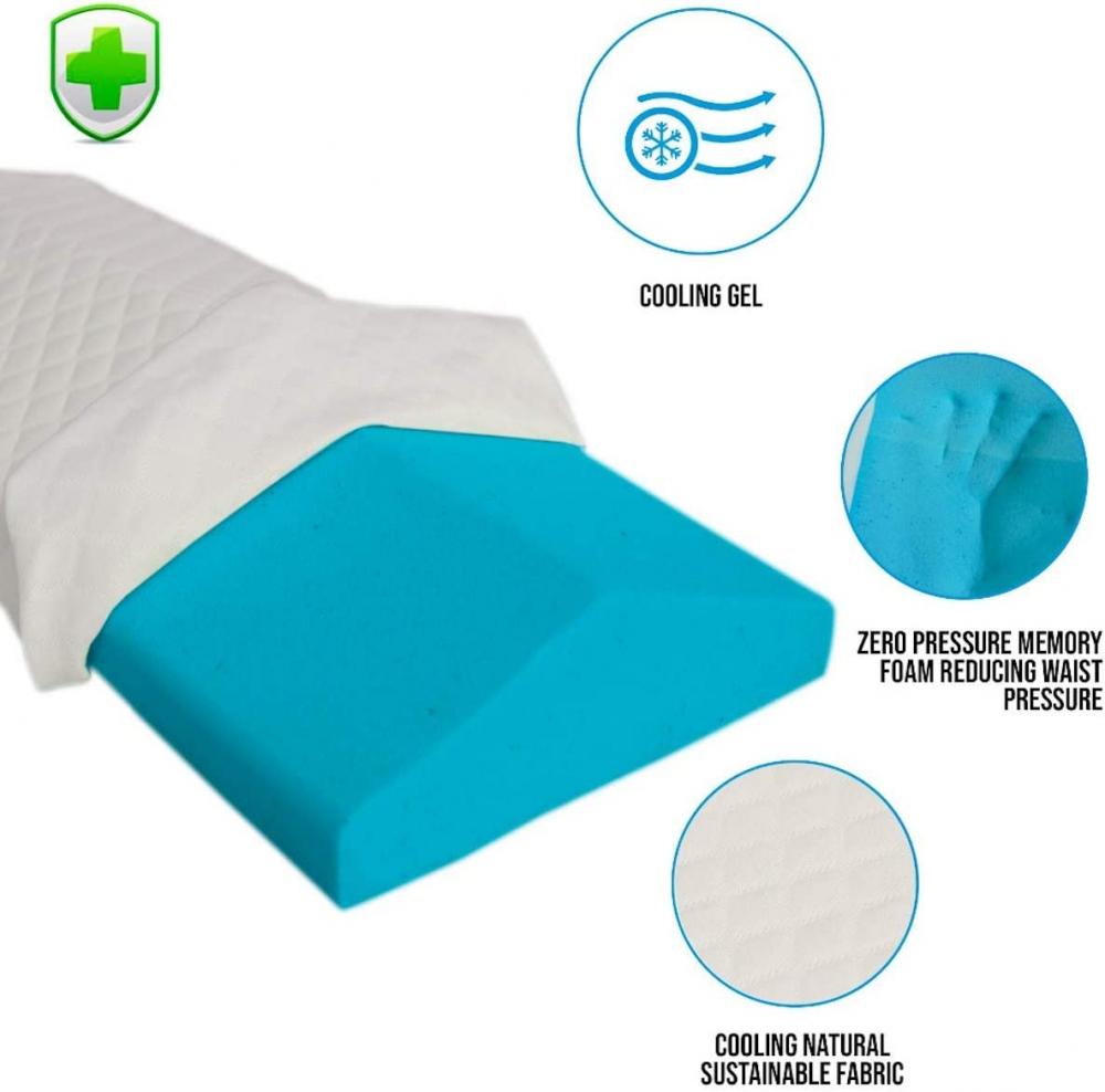 Lower Back Pain Relief Support Cushion in Bed