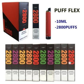 थोक ई-सिगरेट पफ फ्लेक्स 2800puffs vape