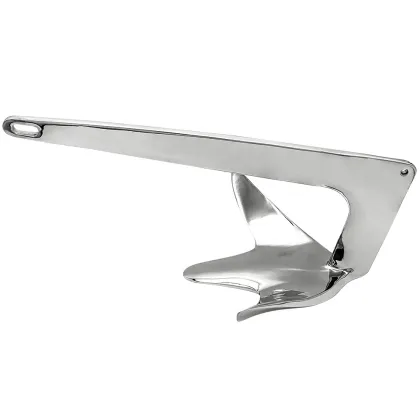 High-Quality Marine Accessories: Polished Boat Anchor Bruce Anchor for Little Dolphins