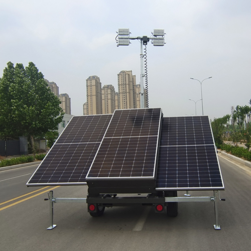 Mine Solar Light Tower solar light tower with led lights Manufactory