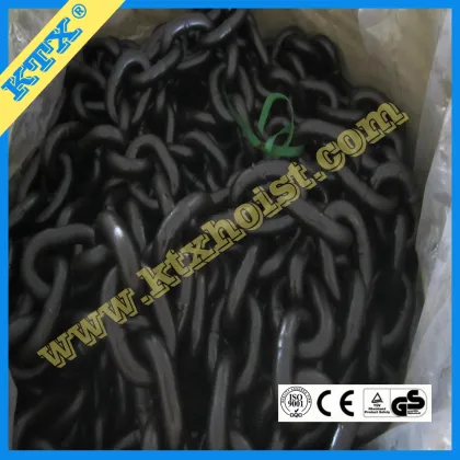 G80 chain , chain link , link chain , round chain , black chain , anchor chain , load chain, chain bet , lifting chain ,rigging