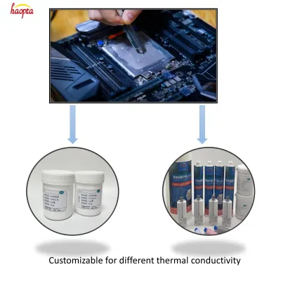 High Thermal Conductivity Silicone Grease - Thermal Conductive Paste for Electronic Cooling