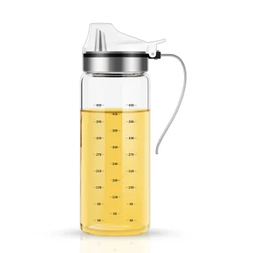High Borosilicate Glass Olive Oil Dispenser Bottle - 500ml Kitchen & Cooking Wholesale