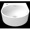 Wall Hung Round Solid Surface Bathroom Basin