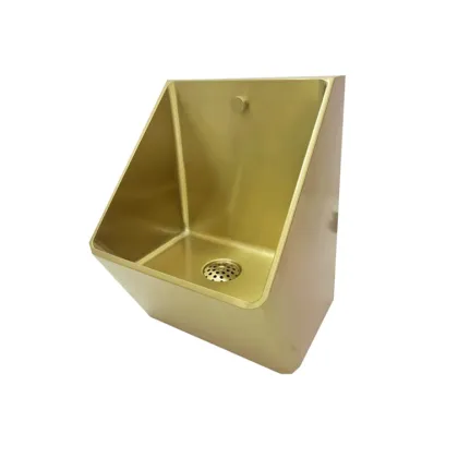 Stainless Steel Slab Type Urinal | Gold Urinal