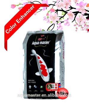 Aquatic Koi Carp Fish Food(Feed), Color Enhancer, Spirulina & Astaxanthin (S/L)