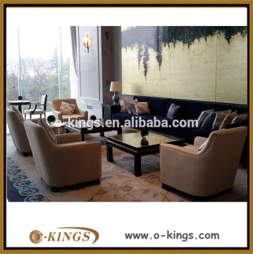 MODERN FABRIC DESIGN SINGLE SOFA FOR HOTEL LOBBY