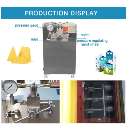 Small Milk Dairy Homogenization Mixing Machine for Juice