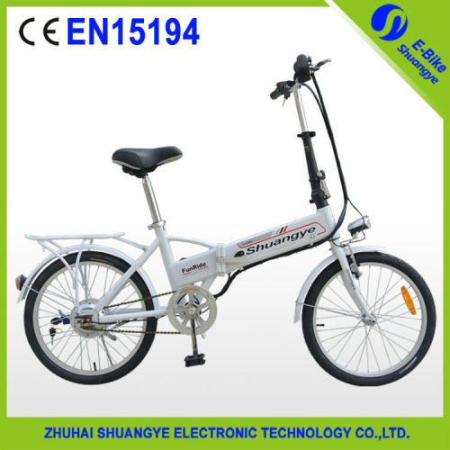 20 inch lightweight bike folding electric bicyle 36V
