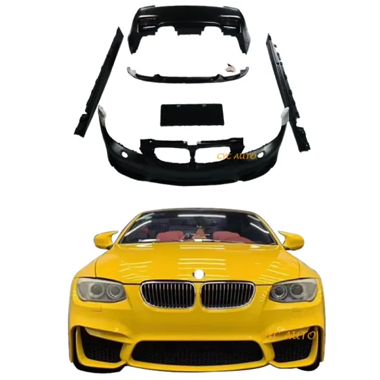 E92 Facelift M4 Body Kit for BMW 3 Series E92 Full Car Bumpers Grille Side Skirt 2010-2012