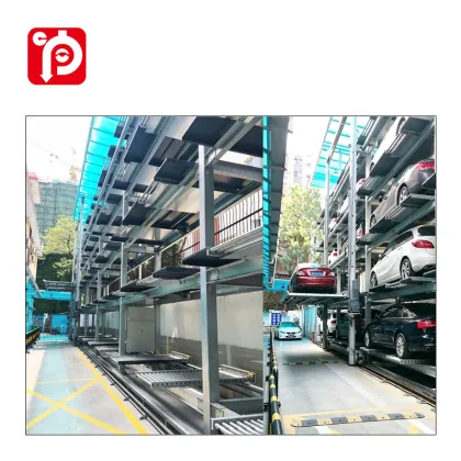 Aisle‑Stacker Stereo Parking System