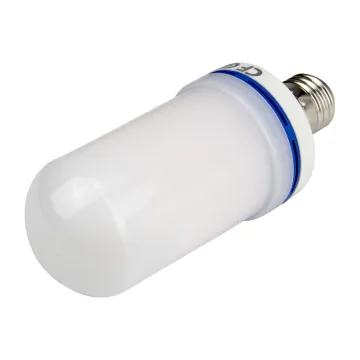LED Flame Effect Light Bulb, E26 LED Flickering Flame Light Bulbs, 105pcs 2835 LED Simulated Decorative Light Atmosphere bulb