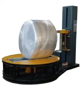 Pallet reel PE wrapping machine
