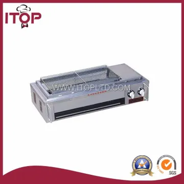 outdoorround bbq stainless steel gas grill