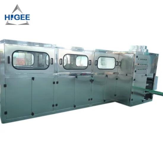 5 Gallon Purified Water Filling Line: Bottle Washer, Filler, Capper, and Labeller Machine