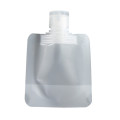 transparent packaging stand up pouch with spout