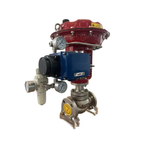 TGLP Pneumatic Single Seat Control Valve