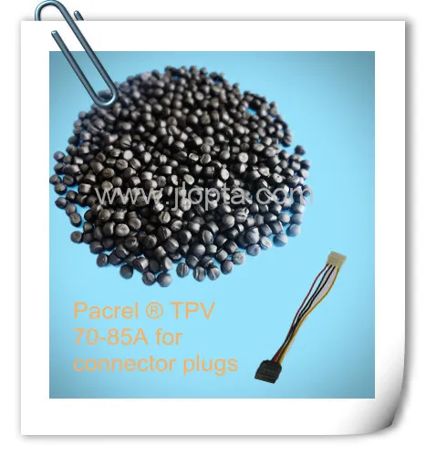 TPV/TPE thermoplastic elastomer granules for connector plugs