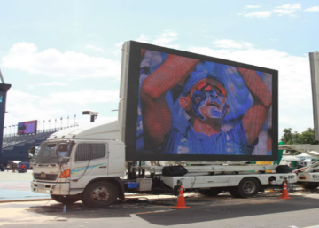 SMD3535 Mobile LED Screen Truck Mounted LED Display
