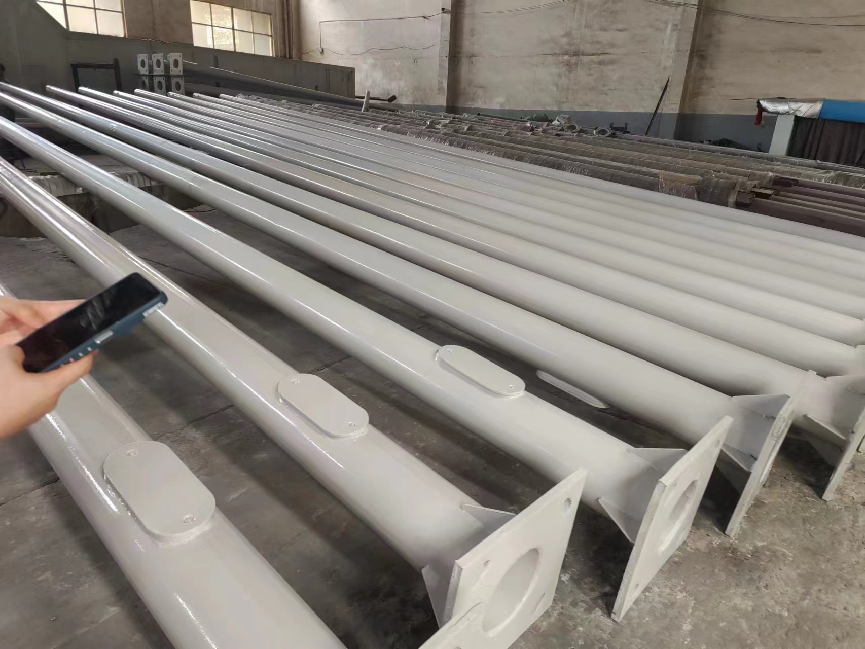 galvanized Steel Pole