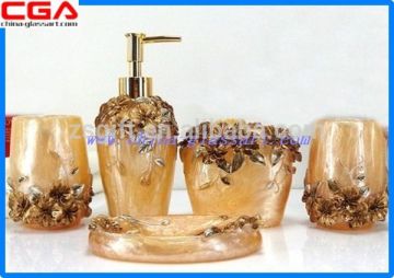 New design Bathroom furniture polyresin bathroom product bathroom accessories