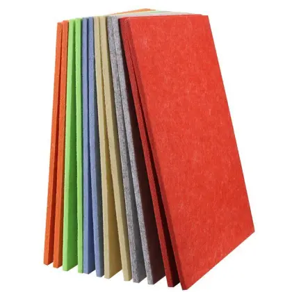 TianGe Room Decor 90mm Polyester Fiber Felt Soundproofing Panel
