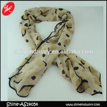 Latest fashion solid color girls scarf