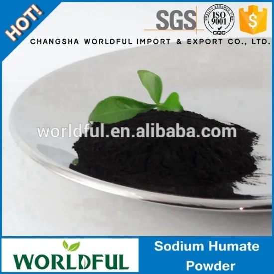 Organic additive food grade sodium humate powder as animal feed