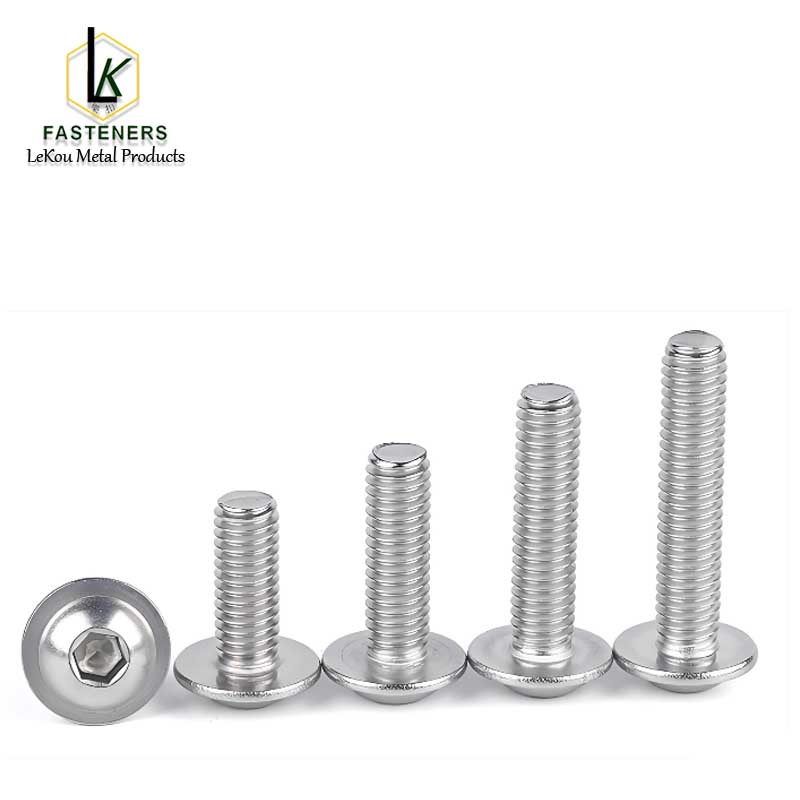 Stainless Steel Hexagon socket button head screws with Collar1