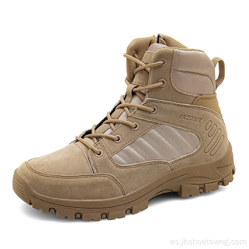 Botas militares de invierno al aire libre