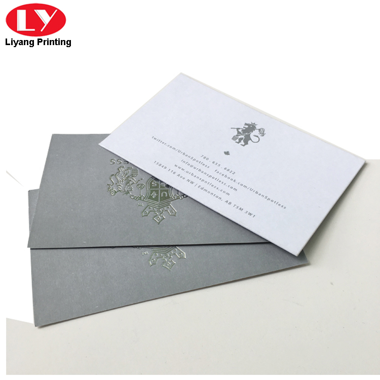 350gsm Silver Foil Gray Color Clats Printing